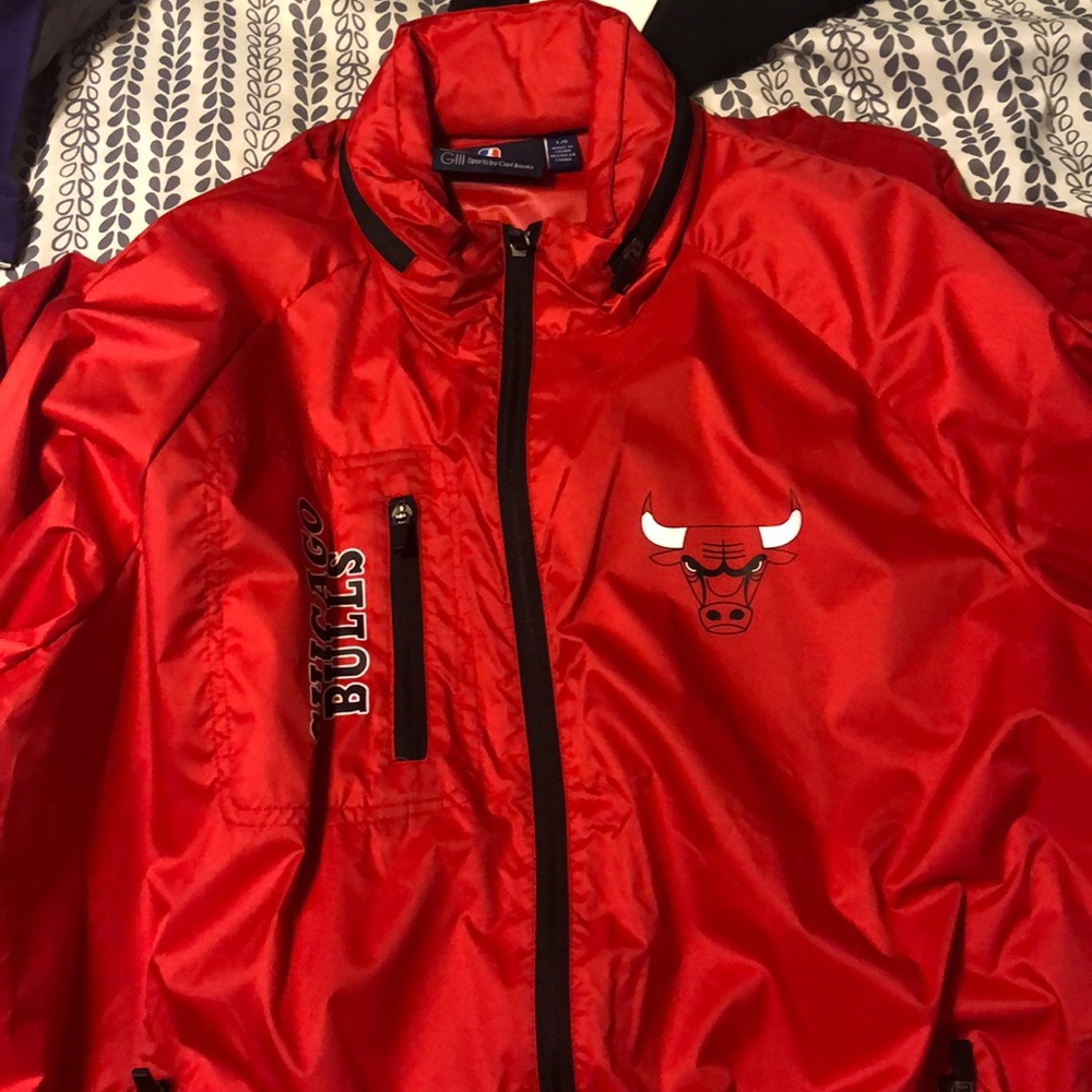 Chicago Bulls WindBreaker Jacket Hooded